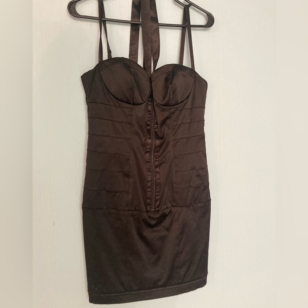 Womens black Bebe dress size medium